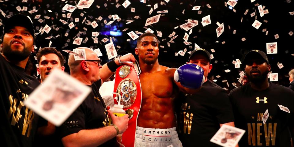 How Anthony Joshua plans to become a self-made billionaire — and earn four times as much as Floyd Mayweather