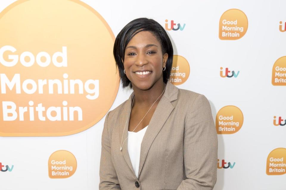 Maggie Alphonsi has become one of rugby’s most prominent pundits and influential figures since concluding her playing career as a World Cup winner in 2014 (Ken McKay/ITV/Shutterstock)