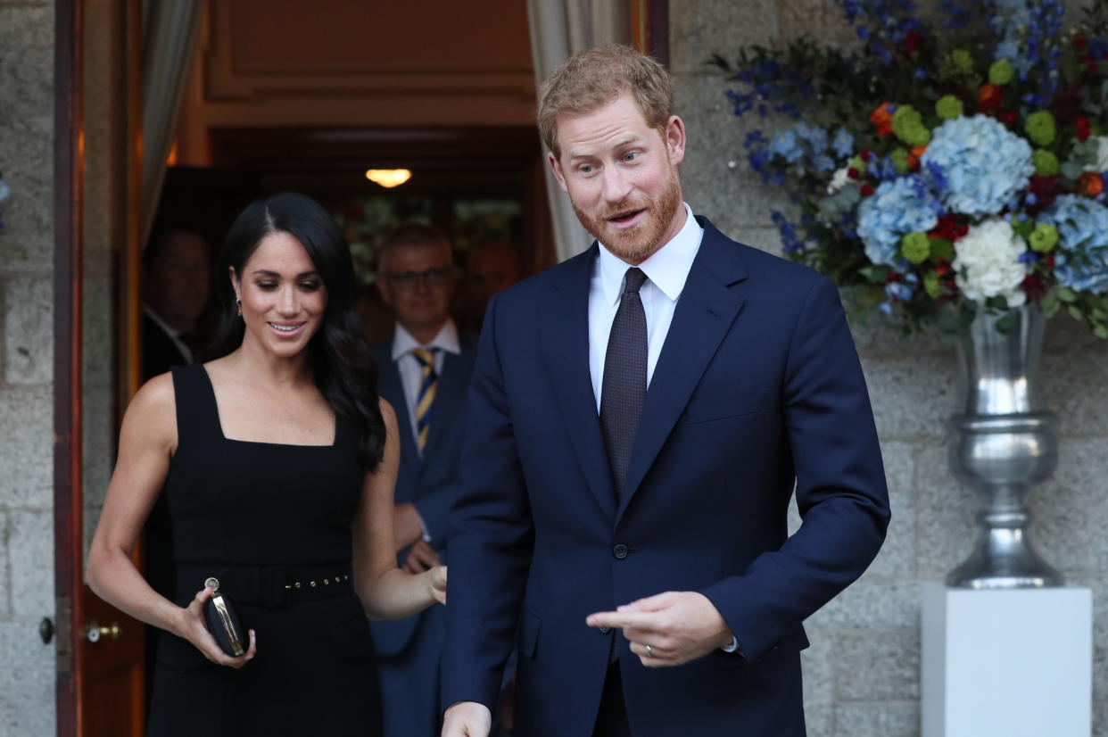 The Duke and Duchess of Sussex visited Dublin earlier this week. (Photo: PA Wire/PA Images)