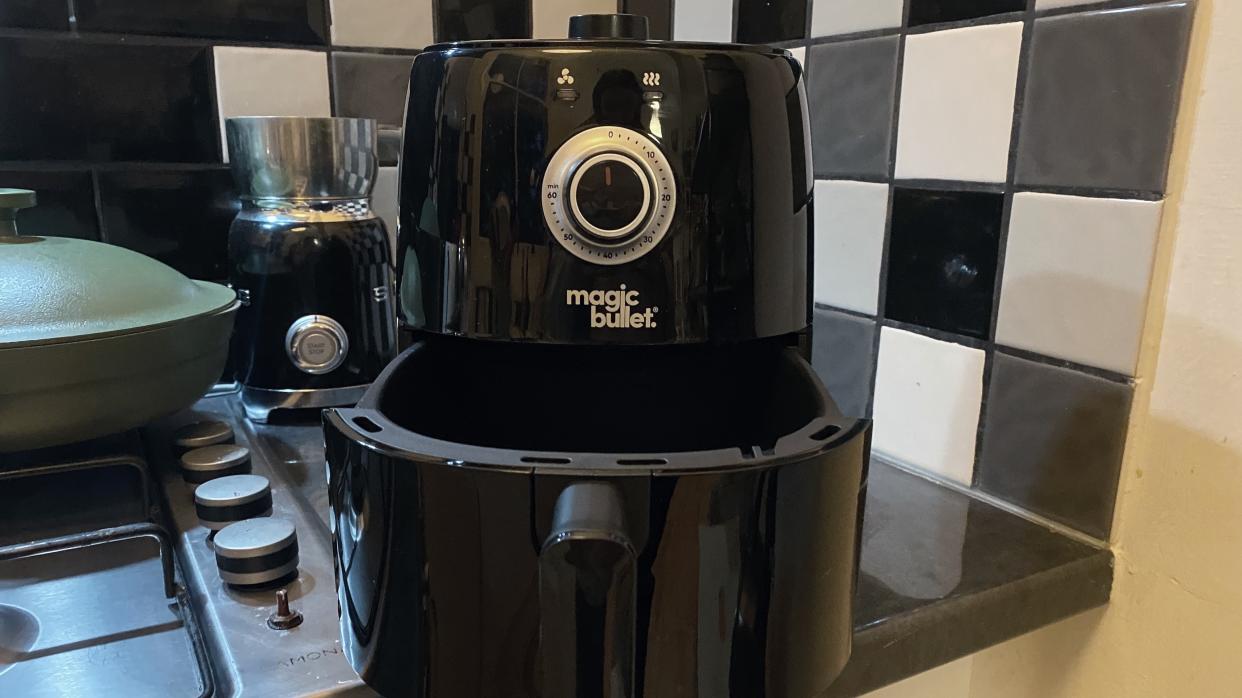  Magic Bullet Air Fryer being tested in writer's home. 