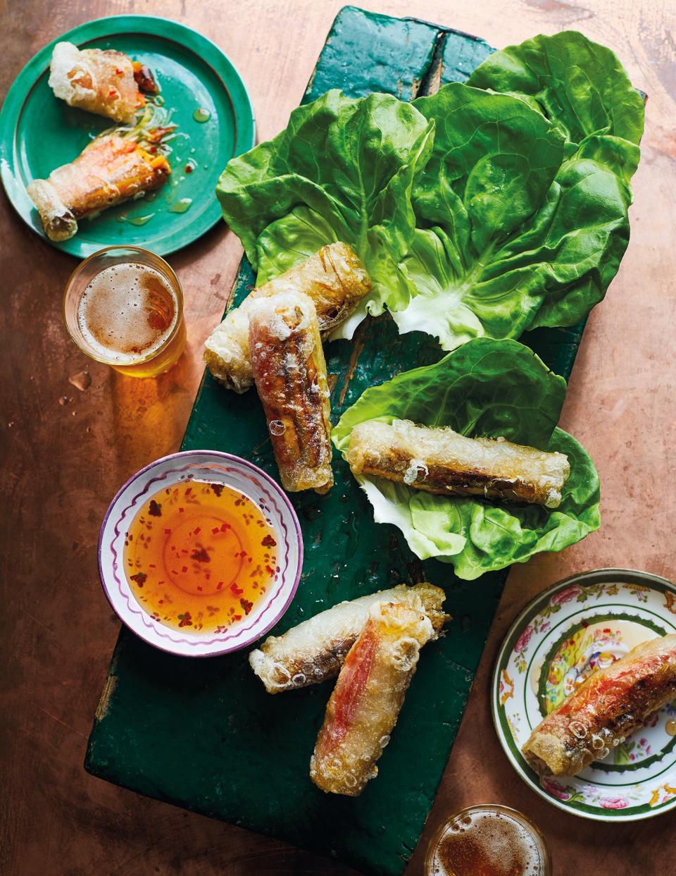 These pan-Asian rolls are a nostalgic dish for Kwoklyn WanKwoklyn Wan