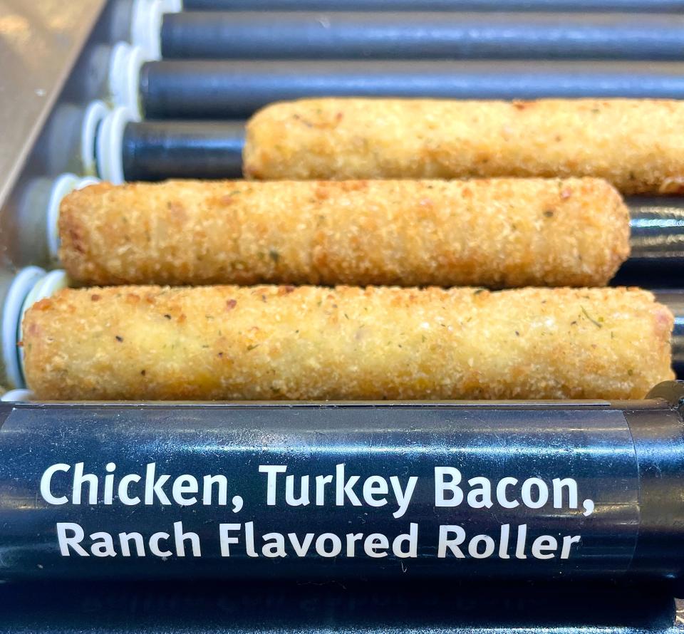 Chicken, Bacon and Ranch flavored Roller at 7-Eleven.