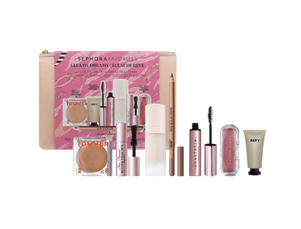 2) Sephora Gleamy Dreamy All-Over Face Makeup Set