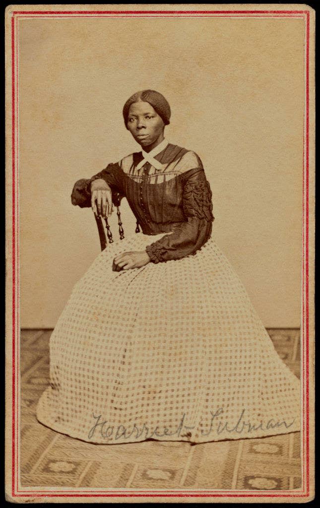 A portrait of a young Harriet Tubman