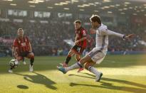 Britain Football Soccer - AFC Bournemouth v Chelsea - Premier League - Vitality Stadium - 8/4/17 Chelsea's Marcos Alonso in action Action Images via Reuters / John Sibley Livepic