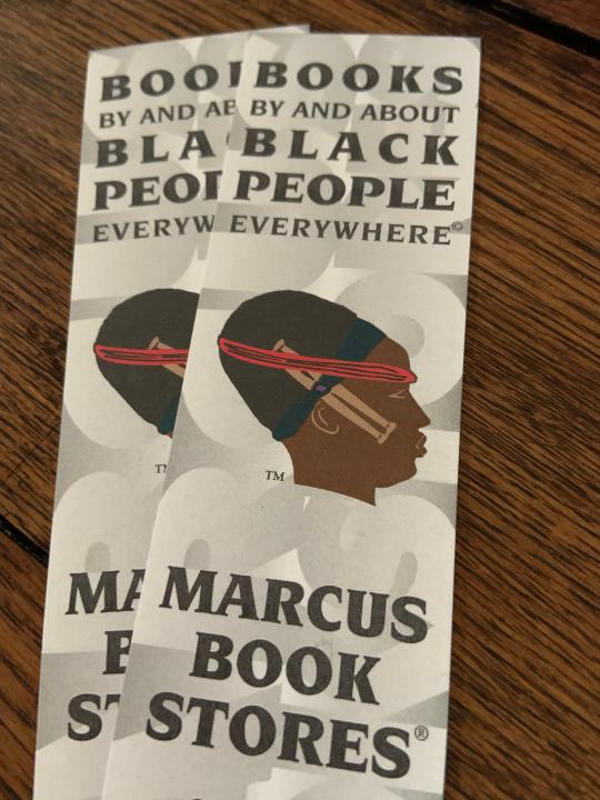 "Books By and About Black People Everywhere" is the slogan of Marcus Books in Oakland, California