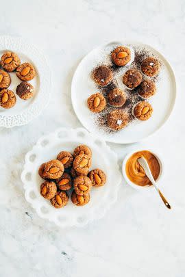 No-Bake Peanut Butter Cookies (vegan and gluten-free)