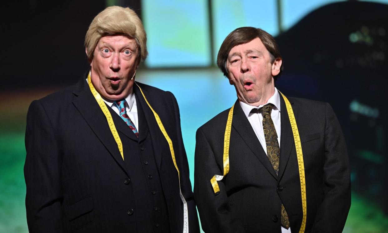 <span>Still quoted with impressive regularity … Mark Williams and Paul Whitehouse in An Evening With The Fast Show.</span><span>Photograph: Dave Hogan/Hogan Media/REX/Shutterstock</span>