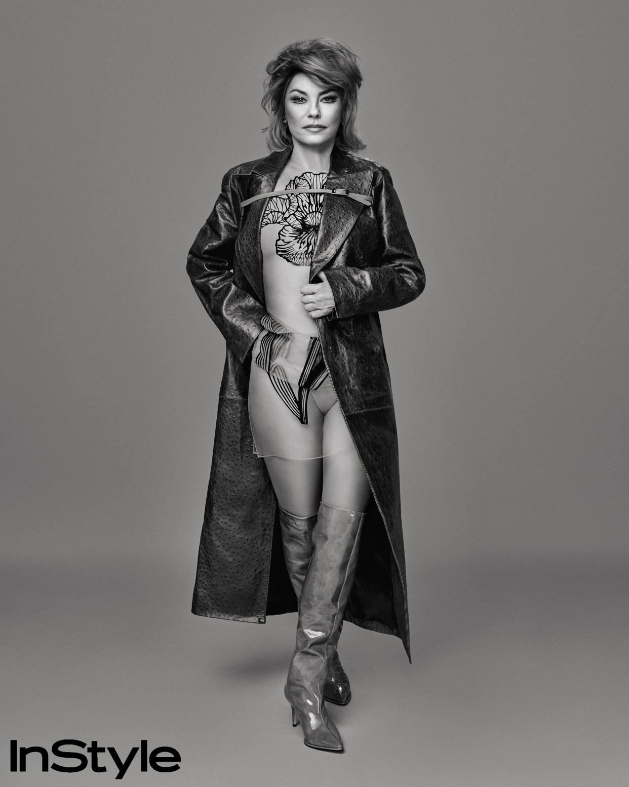 Shania Twain says she has become more fearless with age. (Photo: InStyle;Danielle Levitt)