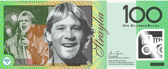 Steve Irwin was also put forward as a new option for the $100 note. Photo: Aaron Tyler.