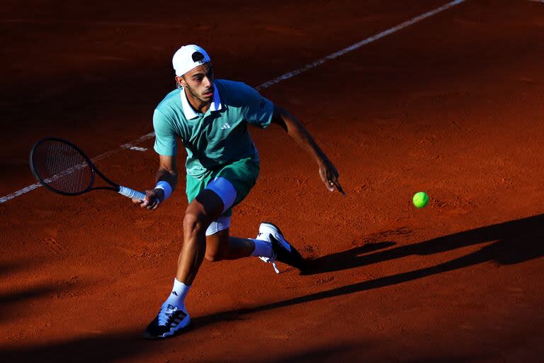 Francisco Cerúndolo, uno de los argentinos que jugarán este lunes en Roland Garros