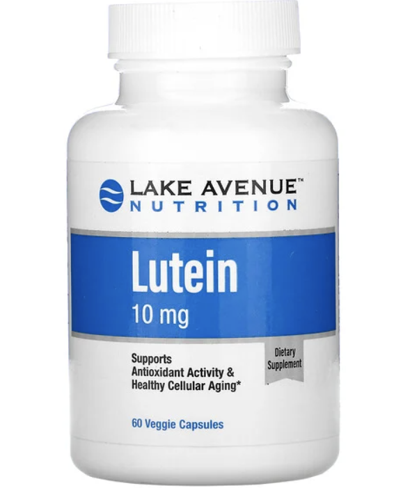 PHOTO: iHerb. Lake Avenue Nutrition, Lutein, 10mg, 60 Veggie Capsules