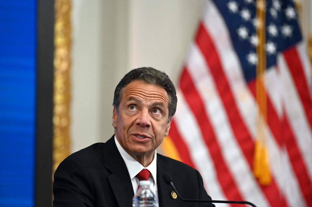 <p>New York governor Andrew Cuomo</p> (AFP via getty)