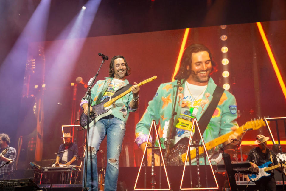 Jake Owen performs at the Lasso Montreal Festival at Parc Jean-Drapeau on Aug. 18, 2023 in Montreal, Quebec. (Photo by Mark Horton/Getty Images)