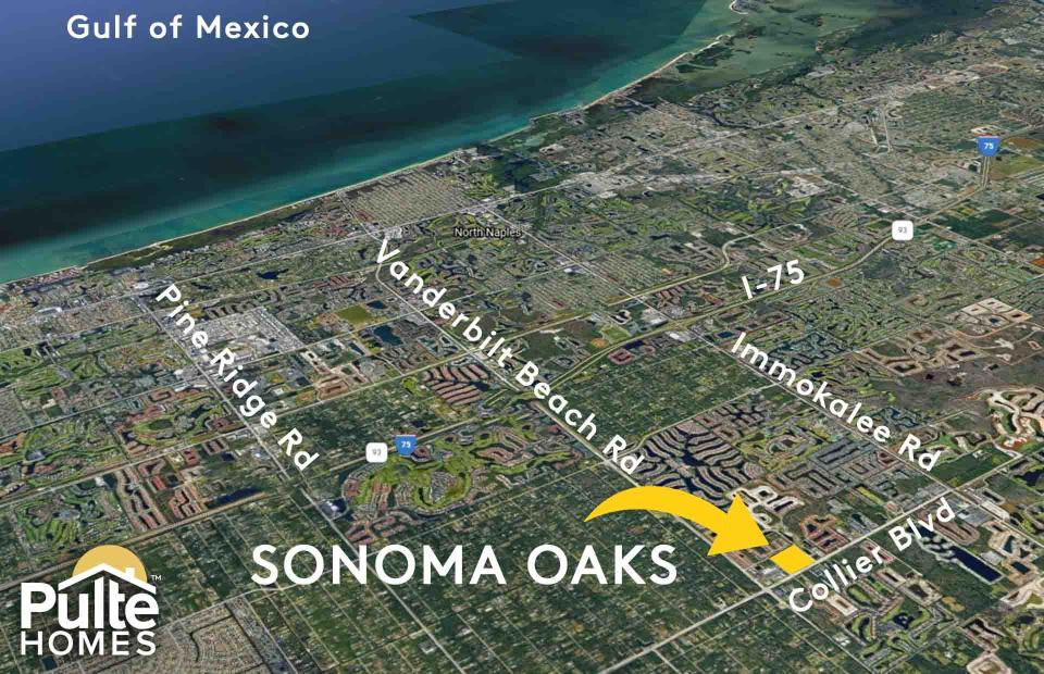 Sonoma Oaks offers convenient access to shopping, entertainment and Naples’ top-rated beaches in an area with limited new construction opportunities.