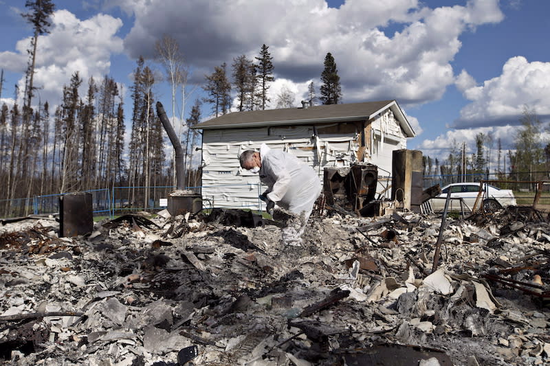 Looking back at Fort McMurray