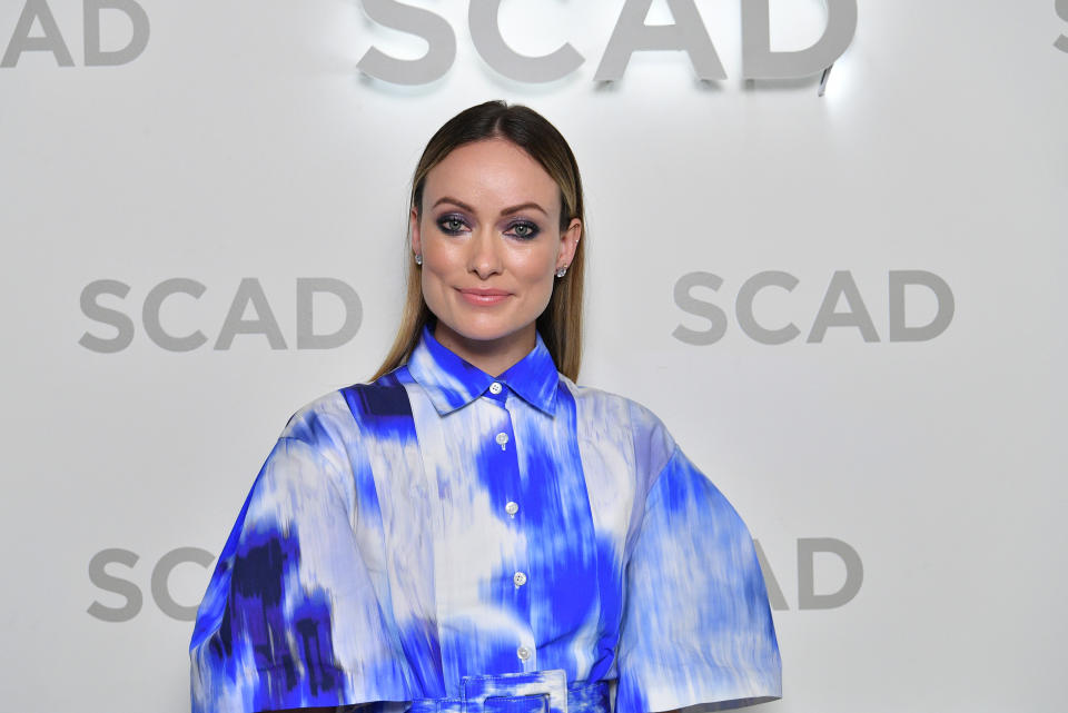 SAVANNAH, GEORGIA - OCTOBER 29: Olivia Wilde attends the Olivia Wilde Rising Star Director Award and "Booksmart" Q&A during the 22nd SCAD Savannah Film Festival on October 29, 2019 at Trustees Theater in Savannah, Georgia. (Photo by Dia Dipasupil/Getty Images for SCAD)