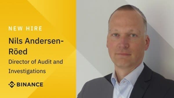 Nils Andersen-Röed 從歐洲刑警組織加入 Binance，進一步增強調查和審計團隊陣容