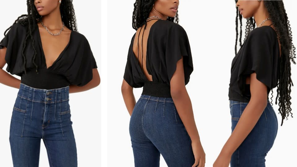 Free People Ava V-Neck Tie Back Top - Nordstrom, $59 (originally $98)