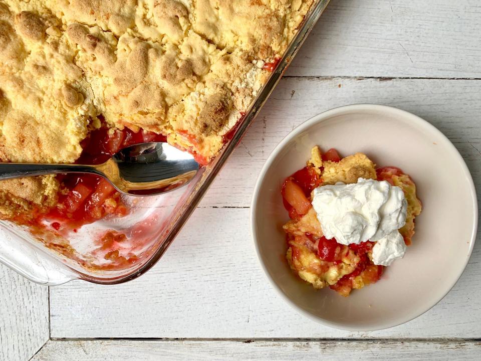 Pineapple Cherry Dump Cake