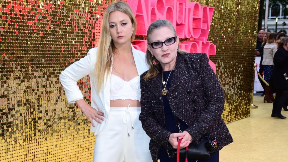 Lourd… to inherit personal property of her mother Carrie Fisher – Credit: PA