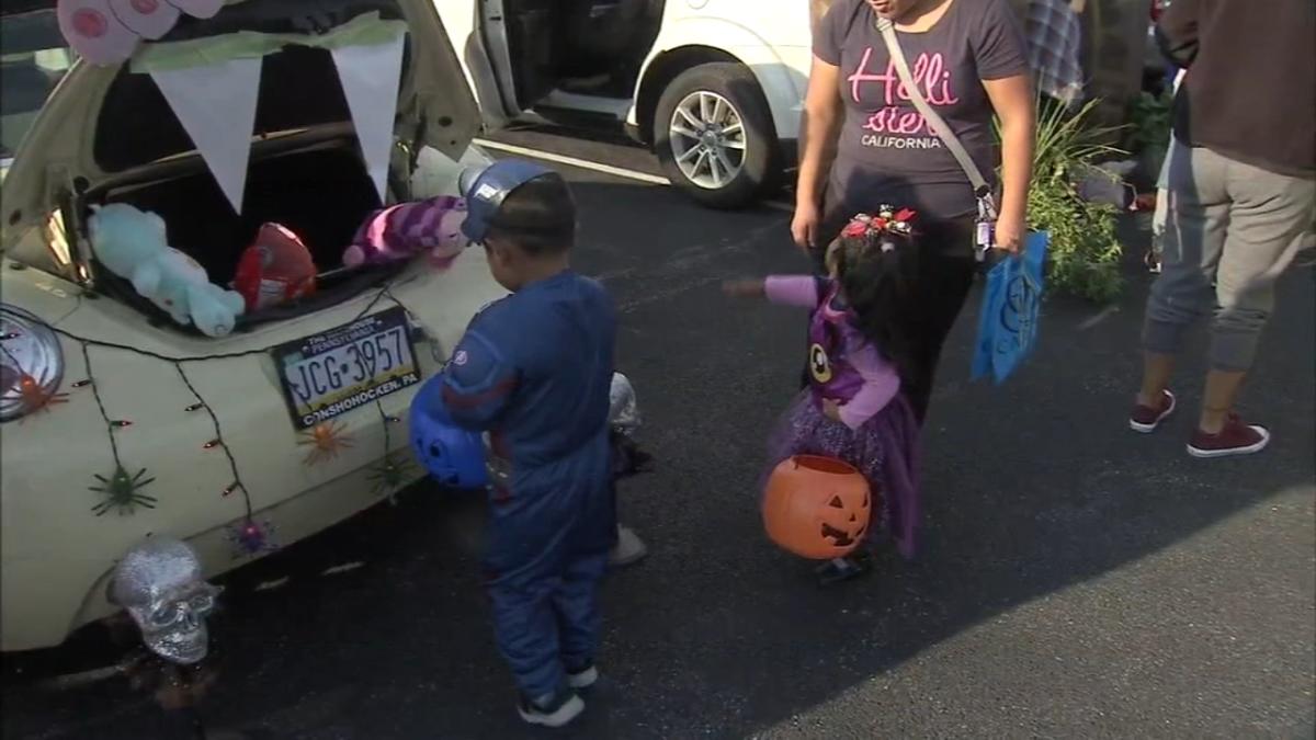 Fun night of trick or treating around the Delaware Valley