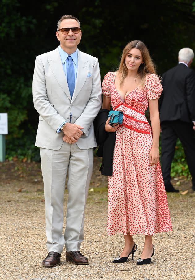 David Walliams and Keeley Hazell  (Photo: Karwai Tang via Getty Images)