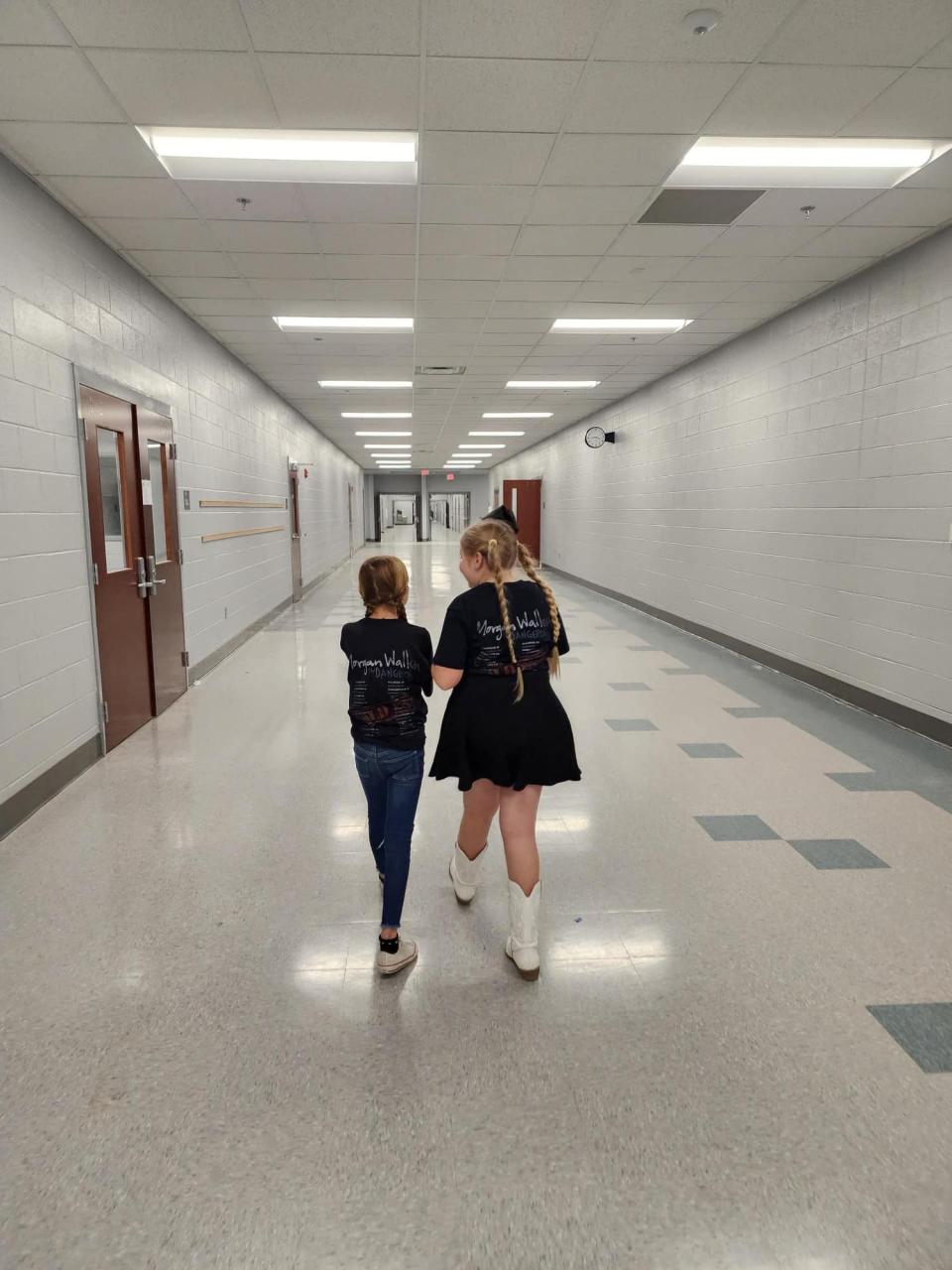 Adrian Burnett Elementary students explore their new building on Nov. 10. The entire school will be relocating to the new building for the start of the next semester on Jan. 9, 2023.