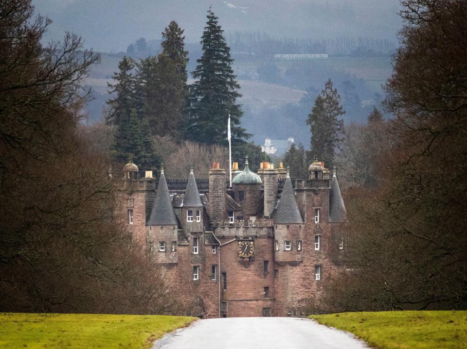 Simon Bowes-Lyon, the Earl of Strathmore, has been jailed for 10 months after sexually assaulting a woman at Glamis Castle in ScotlandJane Barlow/PA