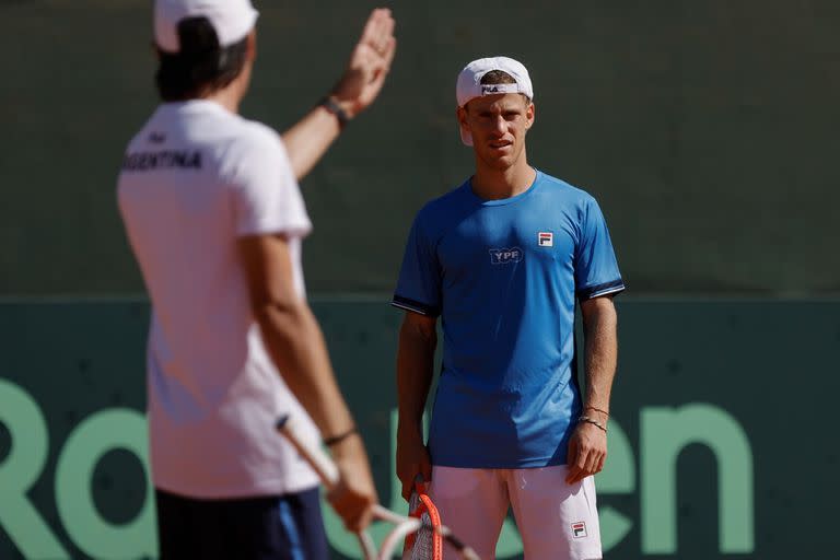 Diego Schwartzman no viajó a Finlandia para la serie del último fin de semana y no tiene decidido si regresará a la competencia