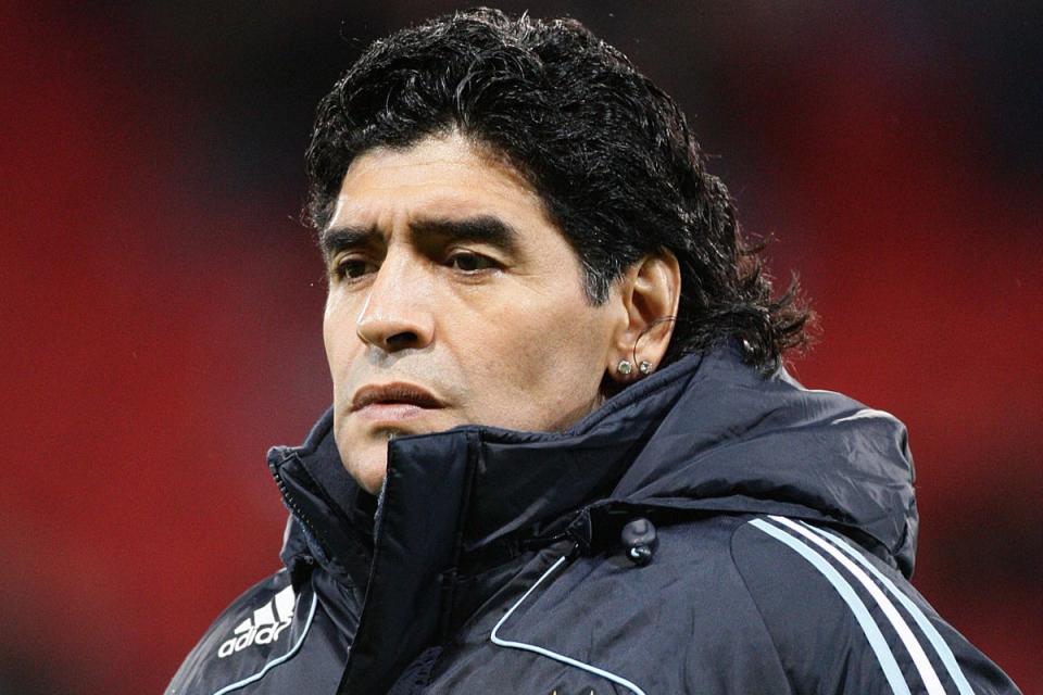Argentina coach Lionel Scaloni wants his side to honour the memory of Diego Maradona (pictured) against Mexico (Martin Rickett/PA) (PA Archive)