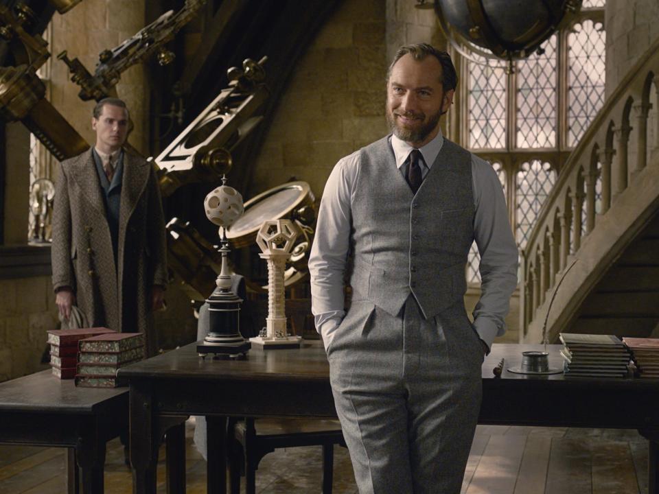 dumbledore Fantastic beasts crimes of grindelwald