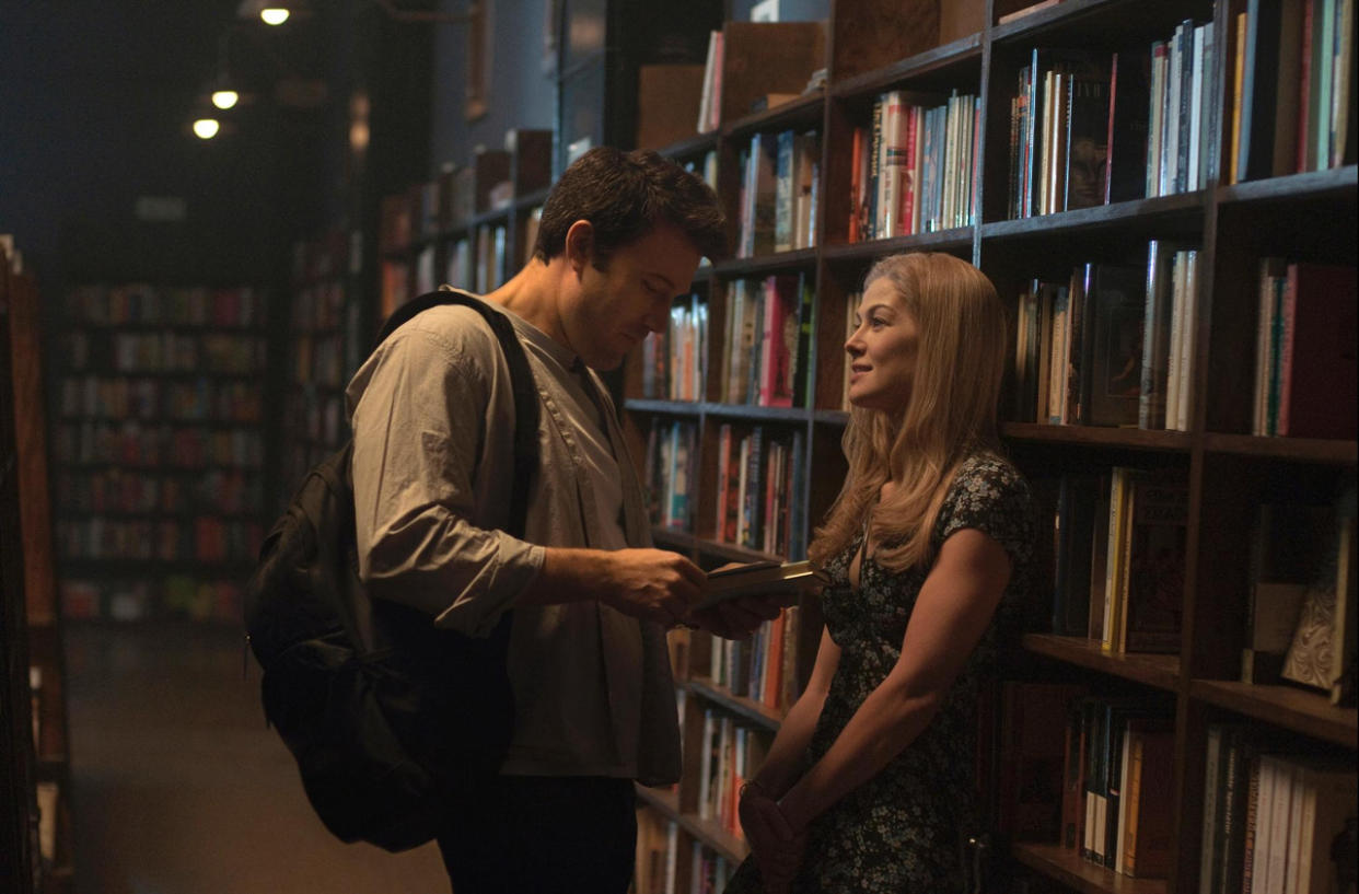 Ben Affleck and Rosamund Pike in Gone Girl