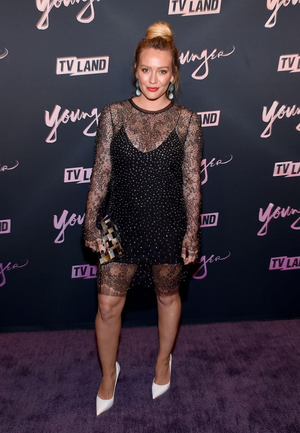 how i met your father hilary duff see through dress