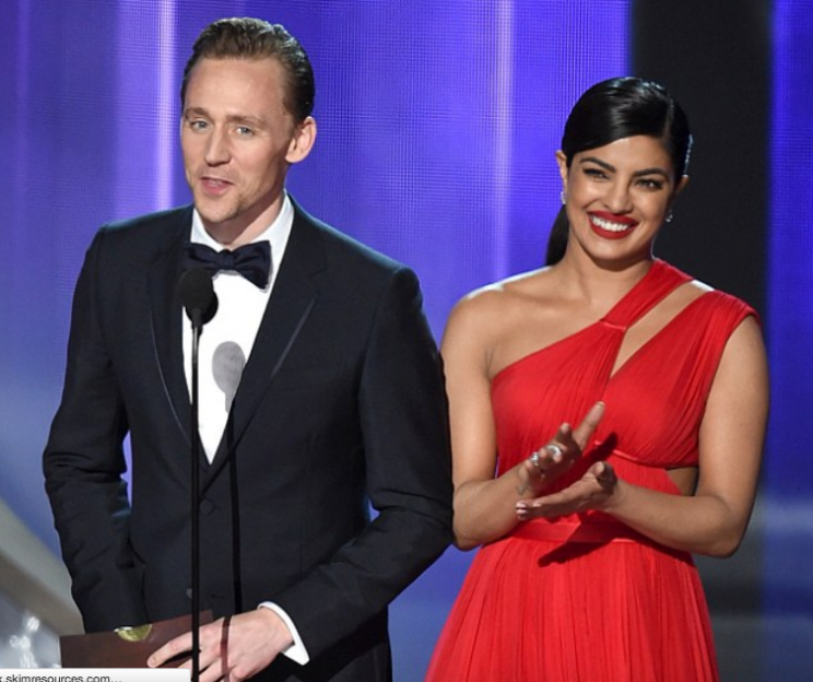 Tom Hiddleston Priyanka ChopraRex/Shuttershock