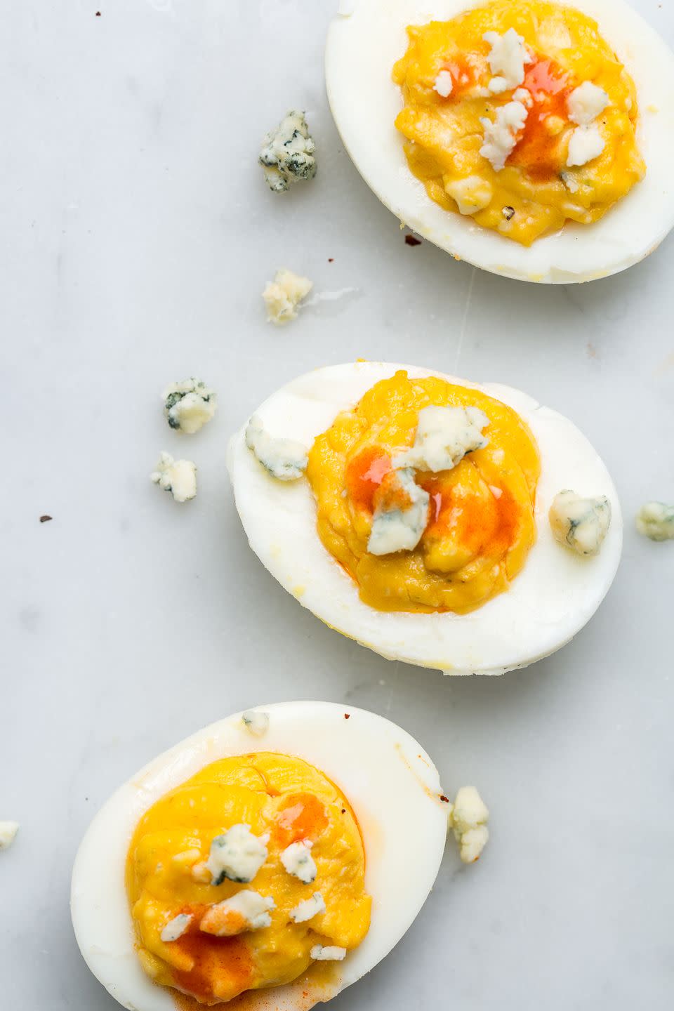 Buffalo Deviled Eggs