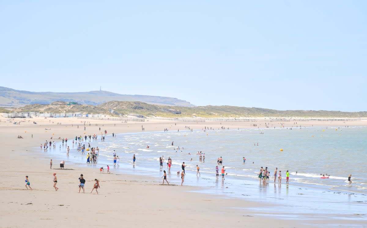 Calais’s plage is often overlooked by travellers passing through (Yannick Cadart)