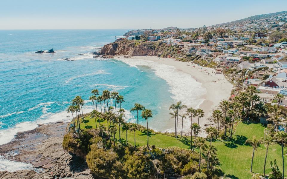 Laguna Beach in California