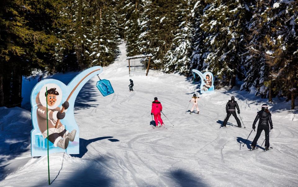 Meribel Children ski area