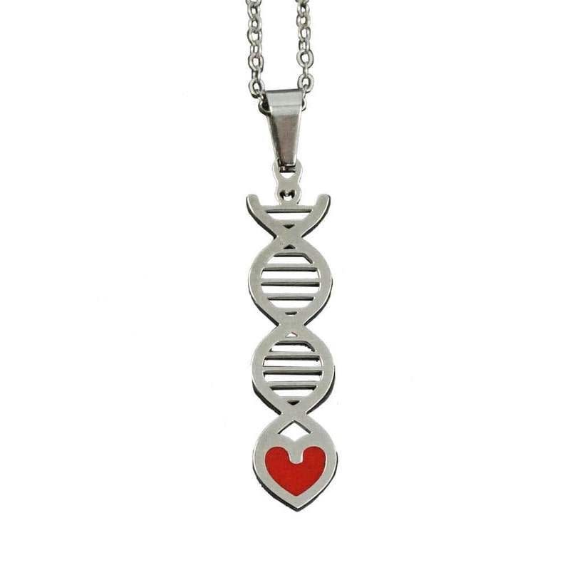 DNA Love Stainless Steel Necklace