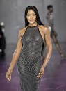 Naomi Campbell walks the runway at the PrettyLittleThing x Naomi Campbell Spring/Summer 2024 fashion show as part of New York Fashion Week on Tuesday, Sept. 5, 2023 in New York. (Photo by Evan Agostini/Invision/AP)