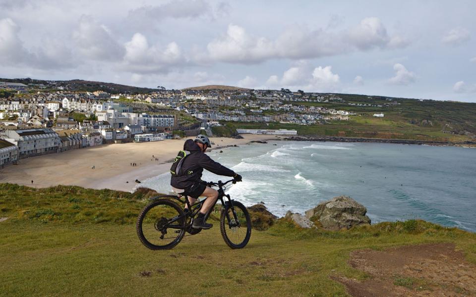 One of the best ways to see Cornwall is by bike
