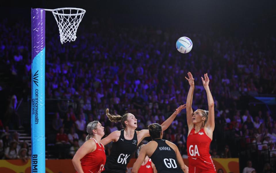 Negland v NZ netball - GETTY IMAGES