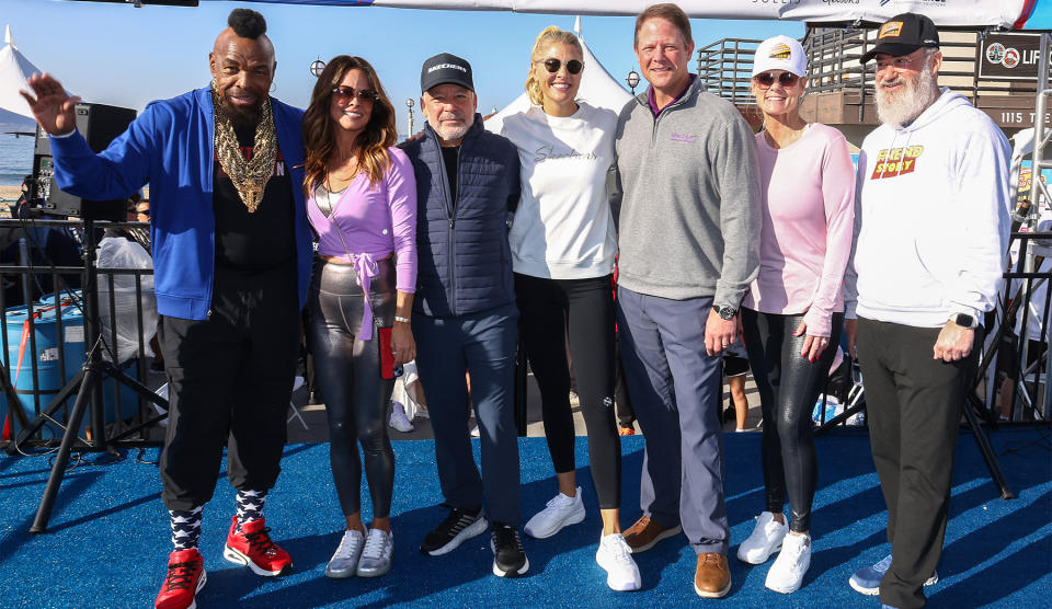 Skechers, Pier to Pier Friendship Walk, Friendship Foundation, Skechers Foundation, Michael Greenberg, charity, nonprofit, Amanda Kloots, Mr. T, Brooke Burke, sneakers