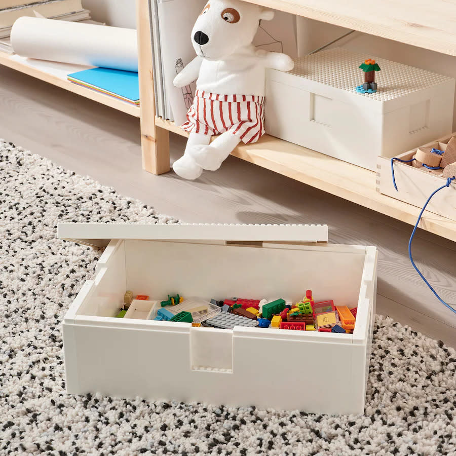 Bygglek Lego Box with Lid (Photo: Ikea)