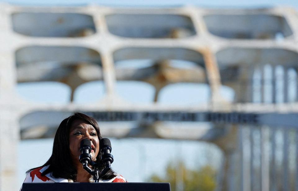 Alabama’s Democratic US Rep Terri Sewell represents the sole majority-Black district in the state, despite Black residents, most of whom vote Democratic, making up more than a quarter of the state’s population. (REUTERS)