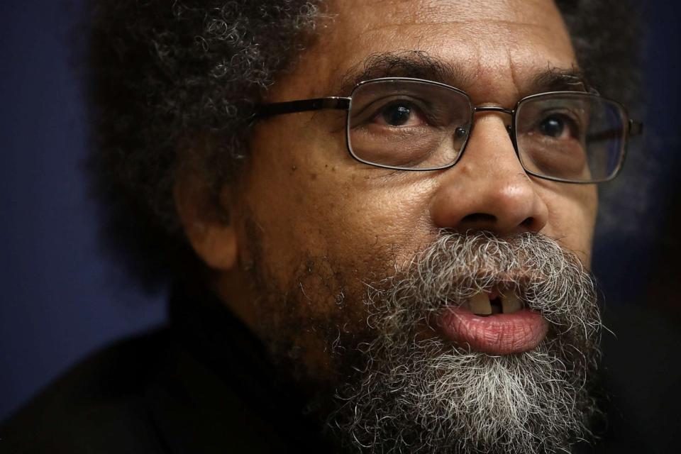 PHOTO: Cornel West speaks at the National Press Club, on Feb. 21, 2017, in Washington, DC. (Win Mcnamee/Getty Images, FILE)