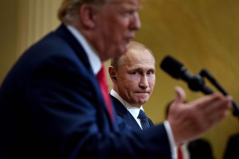 Syria civil war: ‘Grand bargain’ expected at Trump-Putin Helsinki summit fails to materialise