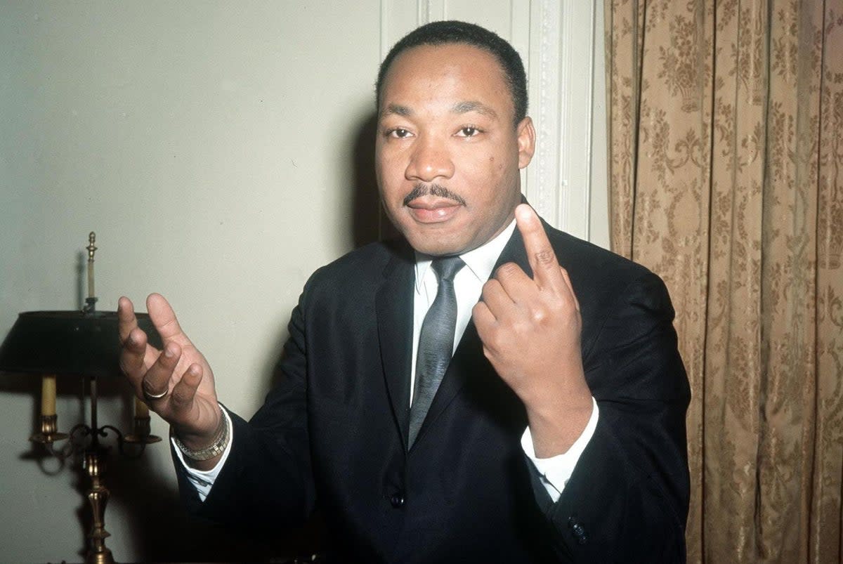 The trailblazing civil-rights leader won the Nobel Peace Prize (PA Archive / PA Images)