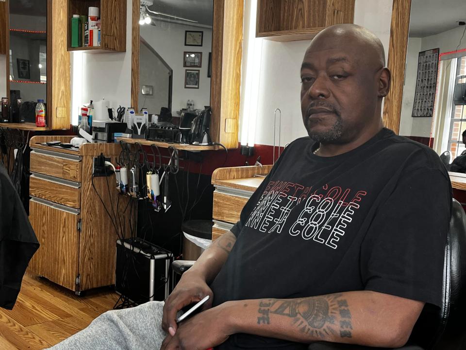 Ramon Rayford, owner of Mass Appeal barber shop at 515 East Main St. in Rochester, believes the April 8 total solar eclipse has been “overhyped.”